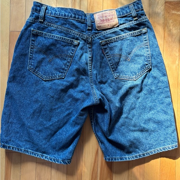Levi's Blue Denim Shorts - Picture 1 of 4